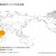 髄膜炎菌性髄膜炎発症エリア